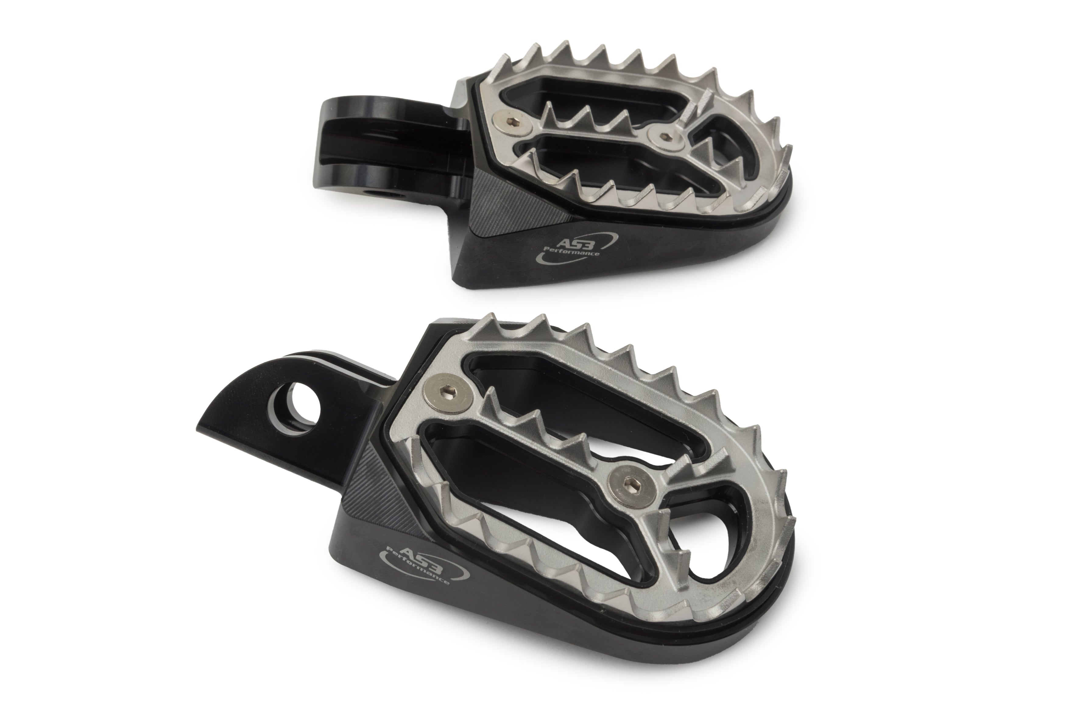 AS3 Factory Series Voetsteunen Zwart