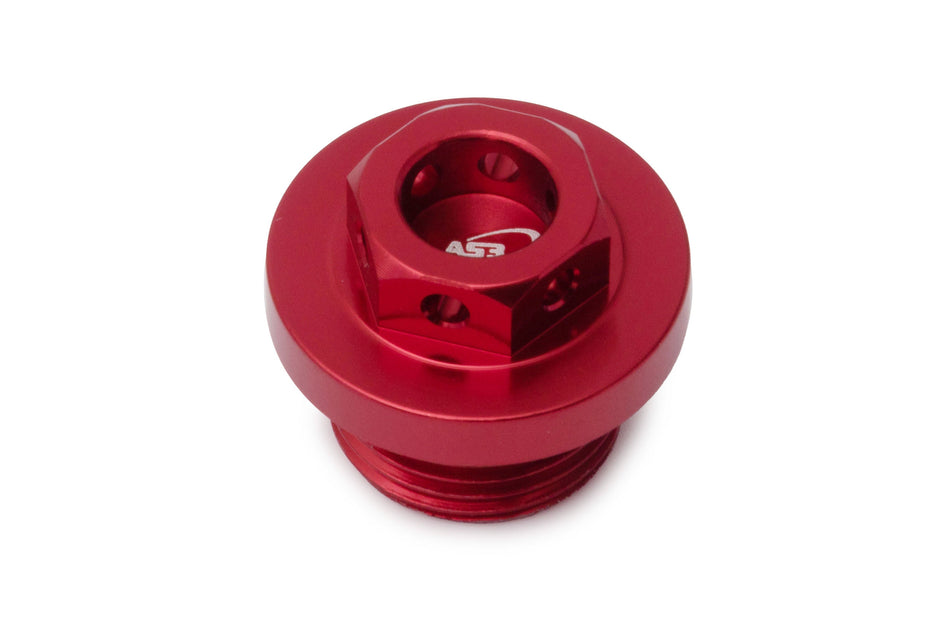 SUZUKI RMZ 250 2004-2006 AS3 ALUMINIUM OIL FILLER PLUG RED