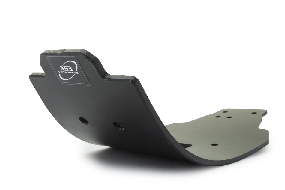 SUZUKI RMZ 250 2010-2014 AS3 DTC PLASTIC SKID PLATE SUMP GUARD BLACK