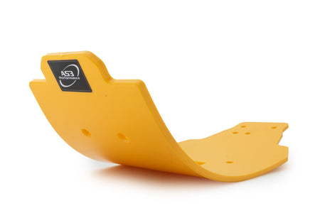 SUZUKI RMZ 250 2010-2014 AS3 DTC PLASTIC SKID PLATE SUMP GUARD YELLOW