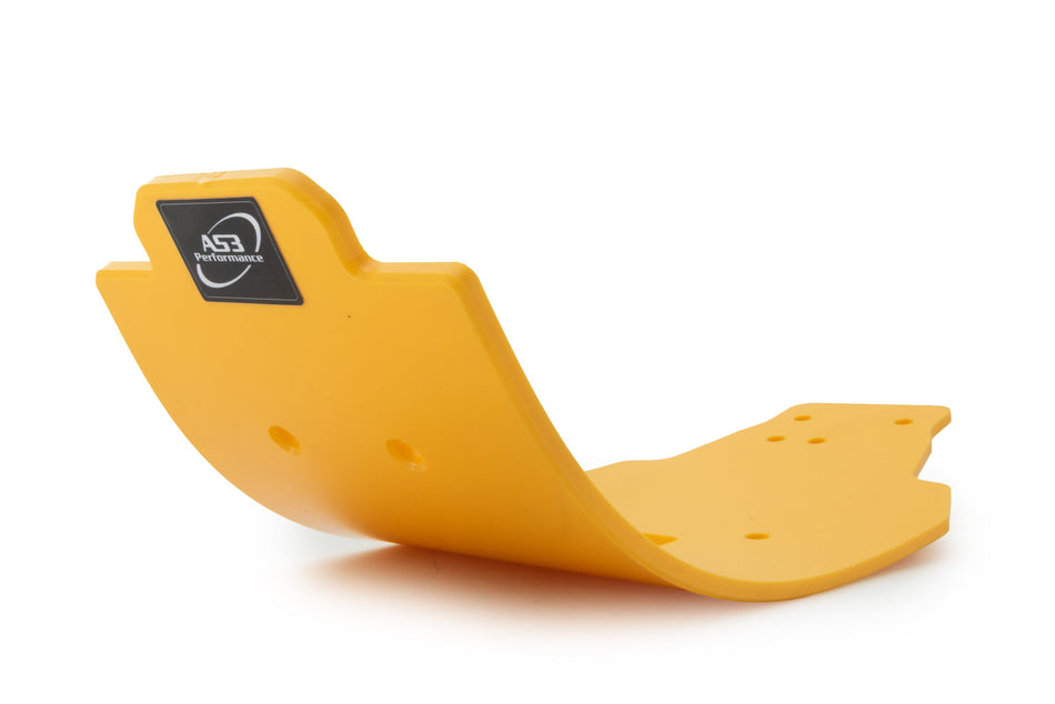 SUZUKI RMZ 250 2010-2014 AS3 DTC PLASTIC SKID PLATE SUMP GUARD YELLOW