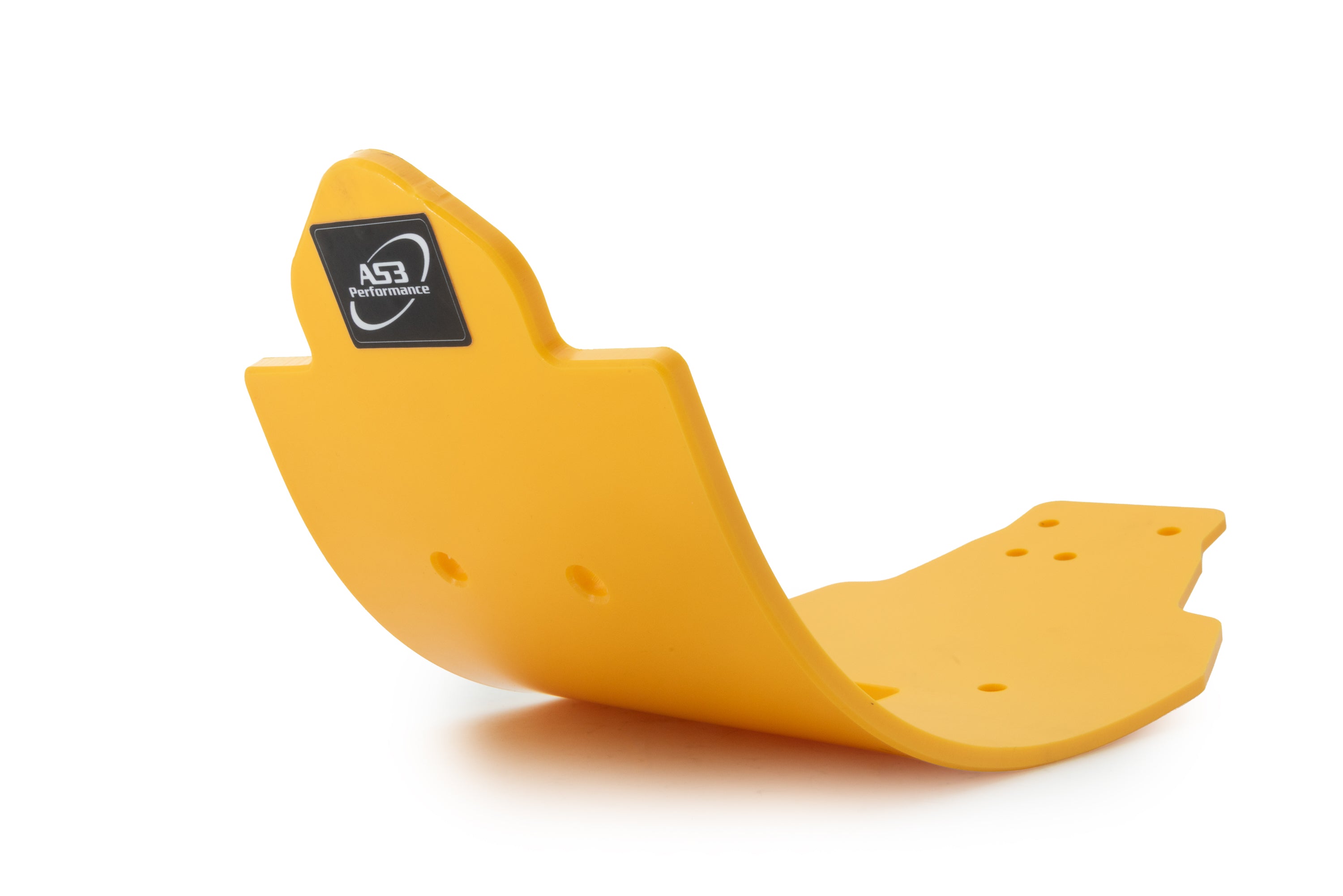SUZUKI RMZ 250 2015-2023 AS3 DTC PLASTIC SKID PLATE SUMP GUARD YELLOW
