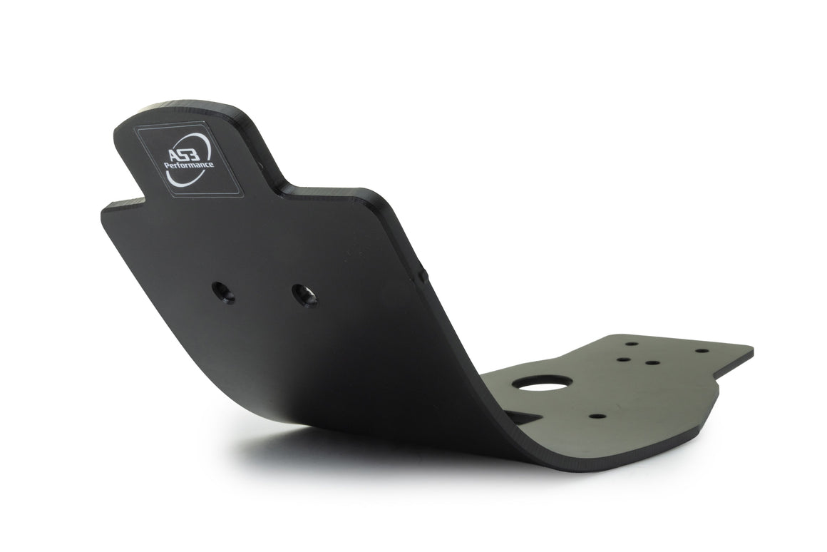 SUZUKI RMZ 450 2010-2017 AS3 DTC PLASTIC SKID PLATE SUMP GUARD BLACK