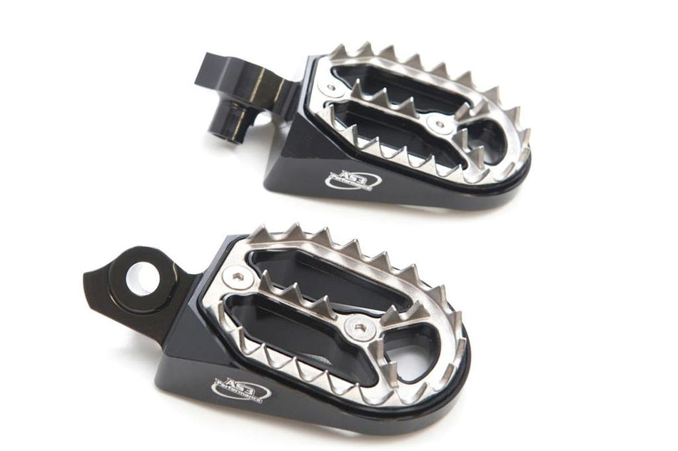 AS3 Factory Series Voetsteunen Zwart