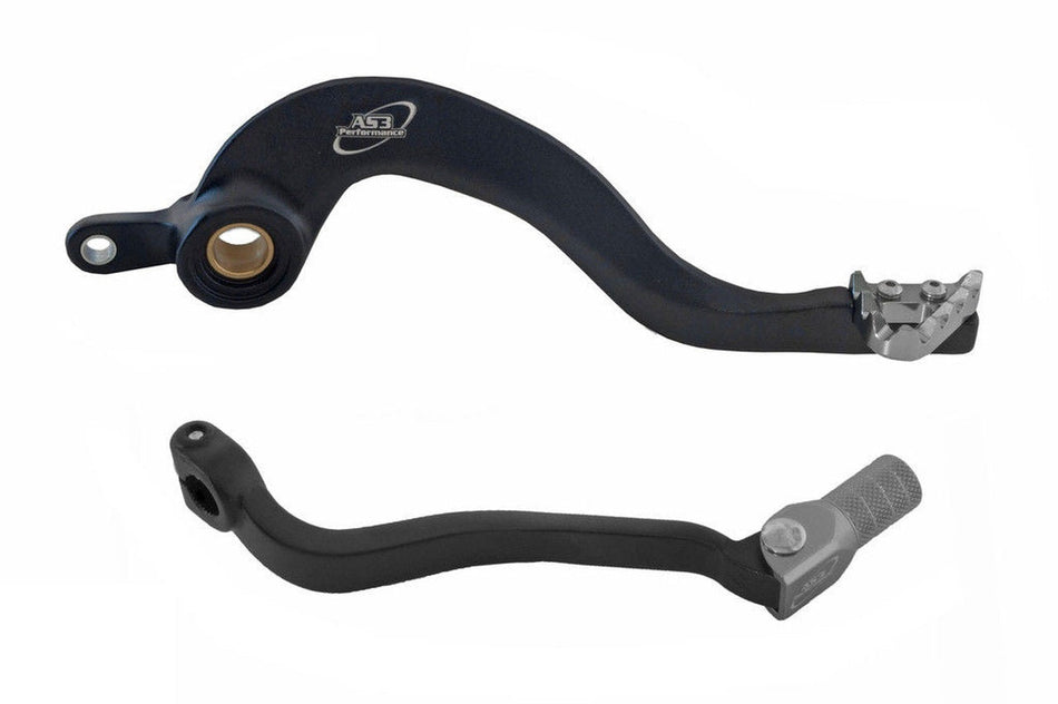 AS3 Factory Series Rempedaal & Versnellingspook Zwart