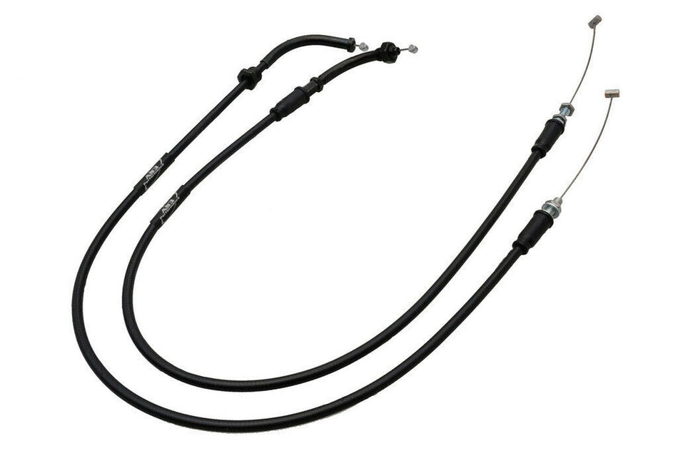 SUZUKI SV 650 2018-2023 AS3 VENHILL FEATHERLIGHT THROTTLE CABLES BLACK