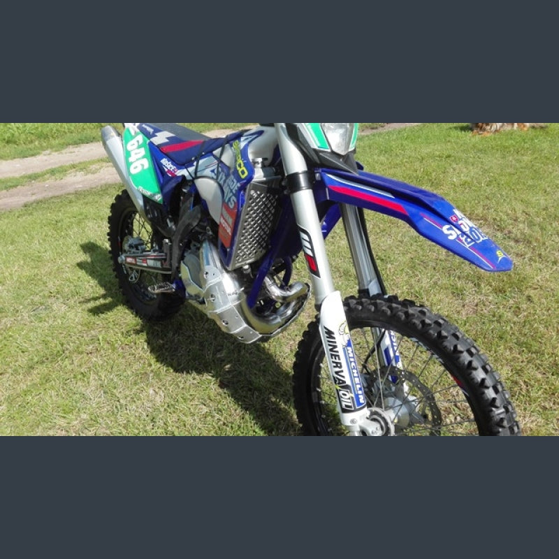 Skidplate met uitlaatbescherming voor Sherco