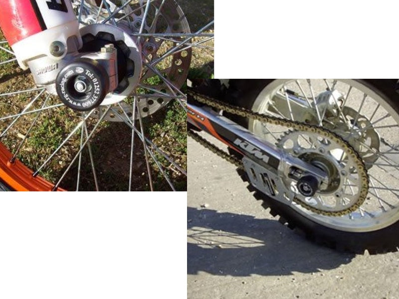 R&G crashprotectors / sliders - Vork / Achterbrug
