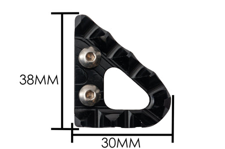 AS3 Factory Series Rempedaal & Versnellingspook Zwart