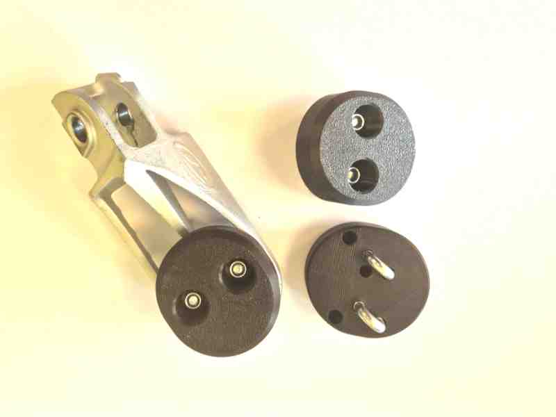 Supermoto footpeg sliders
