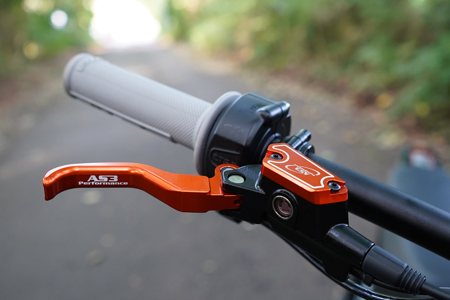 AS3 Performance Front & Rear Brake Levers Orange – Sur-Ron Light Bee (2018-2024)