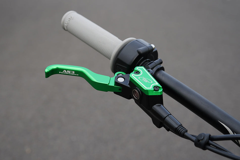 AS3 Performance Front & Rear Brake Levers Green – Sur-Ron Light Bee (2018-2024)