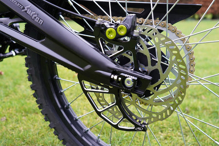 SUR-RON LIGHT BEE 2018-2024 AS3 REAR BRAKE DISC GUARD BLACK