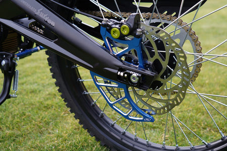 SUR-RON LIGHT BEE 2018-2024 AS3 REAR BRAKE DISC GUARD BLUE