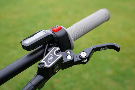 SUR-RON LIGHT BEE 2018-2024 AS3 FRONT & REAR BRAKE FLEXI LEVERS BLACK