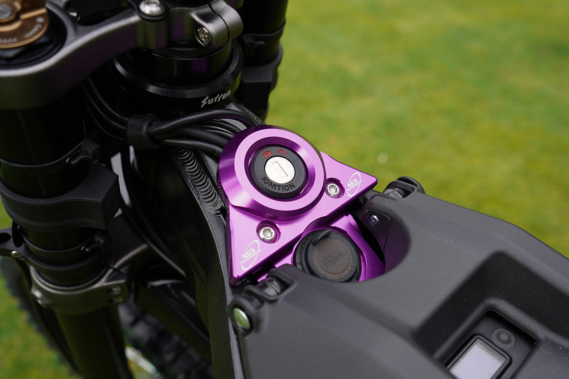 SUR-RON LIGHT BEE 2018-2024 AS3 IGNITION KEY COVER PURPLE