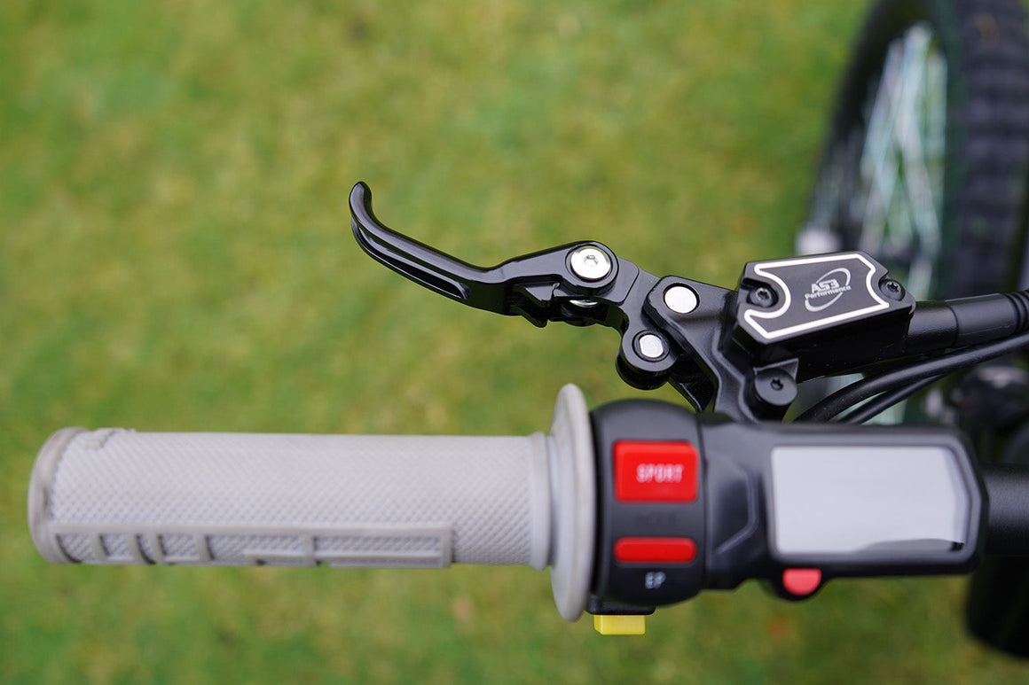 SUR-RON LIGHT BEE 2018-2024 AS3 FRONT & REAR BRAKE FLEXI LEVERS BLACK