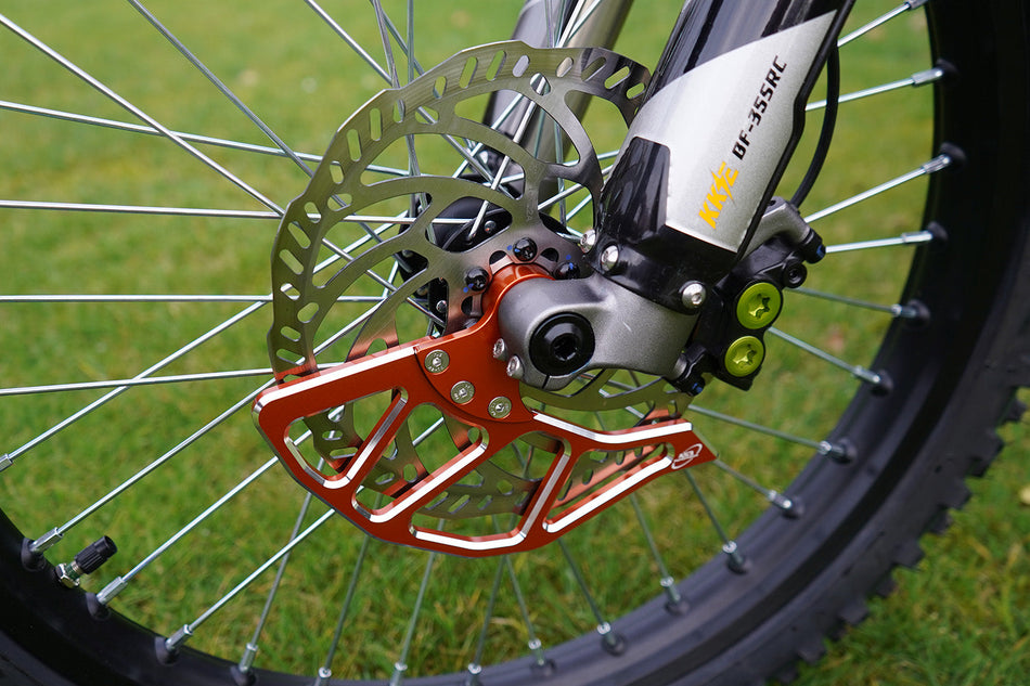 SUR-RON LIGHT BEE 2018-2024 AS3 FRONT BRAKE DISC GUARD ORANGE