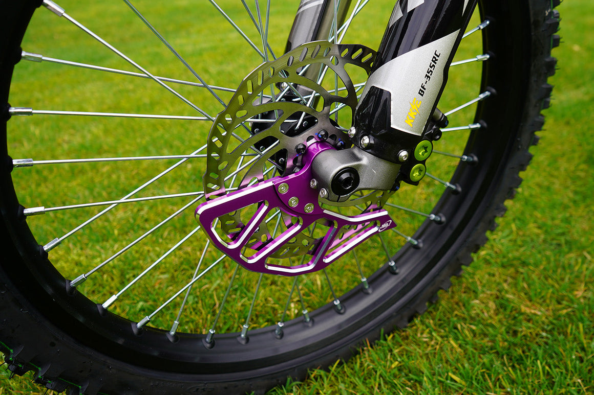 SUR-RON LIGHT BEE 2018-2024 AS3 FRONT BRAKE DISC GUARD PURPLE