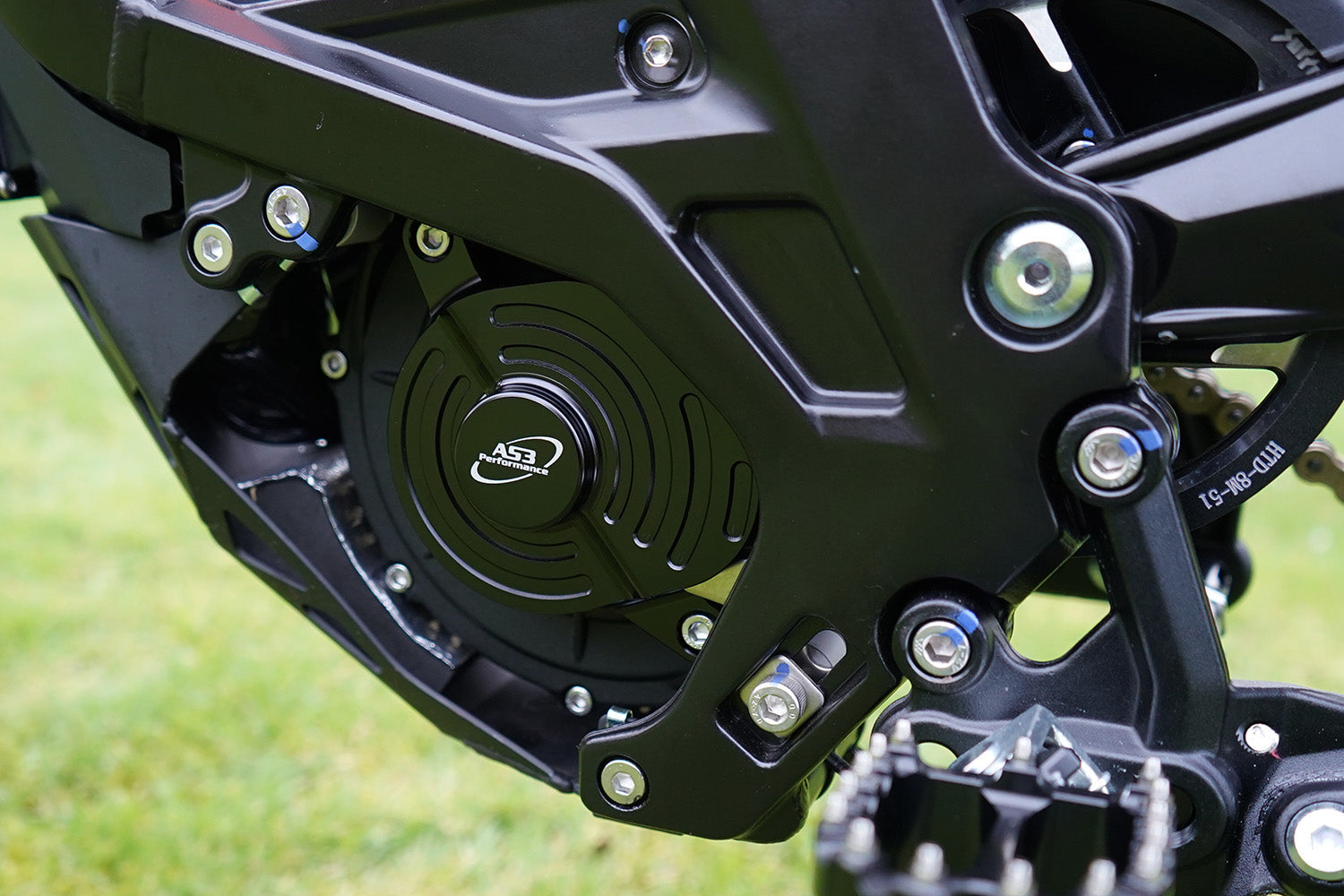 SUR-RON LIGHT BEE 2018-2024 AS3 MOTOR BELT PULLEY GUARD COVER BLACK