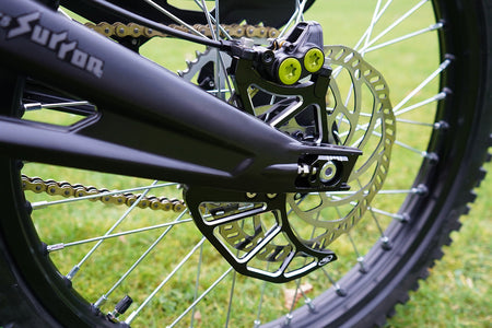 SUR-RON LIGHT BEE 2018-2024 AS3 REAR BRAKE DISC GUARD BLACK