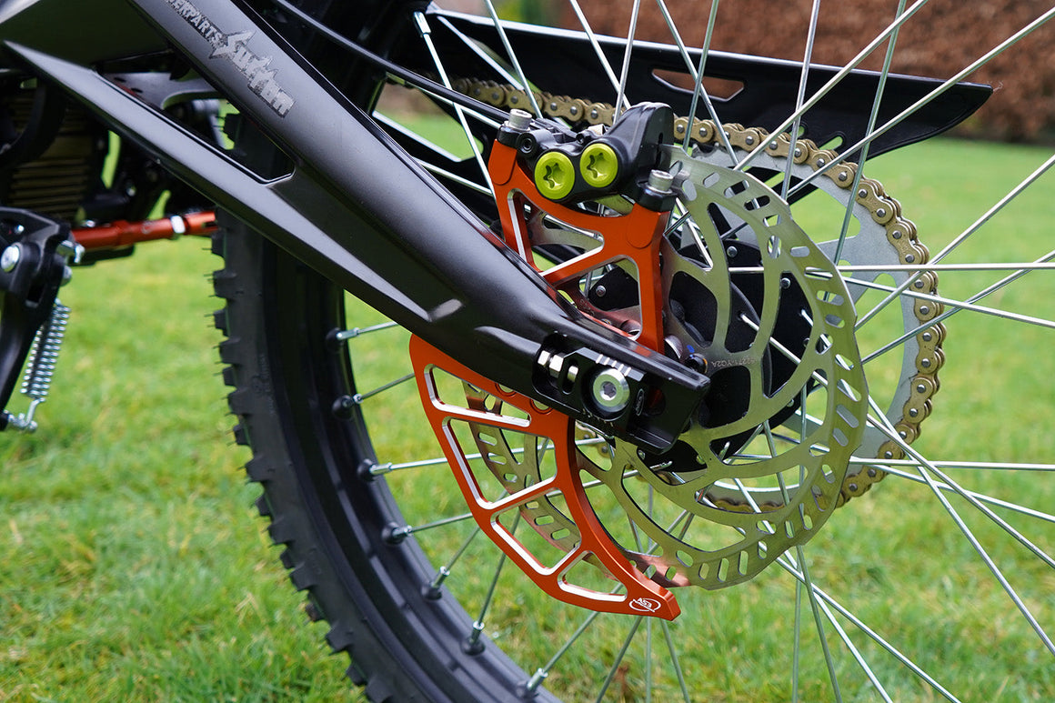 SUR-RON LIGHT BEE 2018-2024 AS3 REAR BRAKE DISC GUARD ORANGE