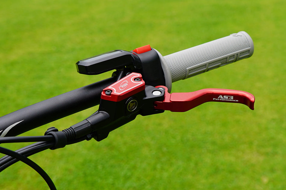 AS3 Performance Front & Rear Brake Levers Red – Sur-Ron Light Bee (2018-2024)