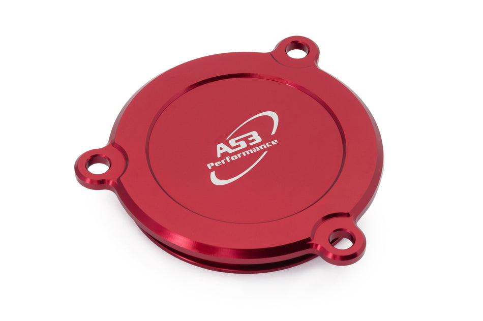 SUZUKI DRZ 400 E S SM 2000-2022 AS3 PERFORMANCE STARTER MOTOR COVER RED