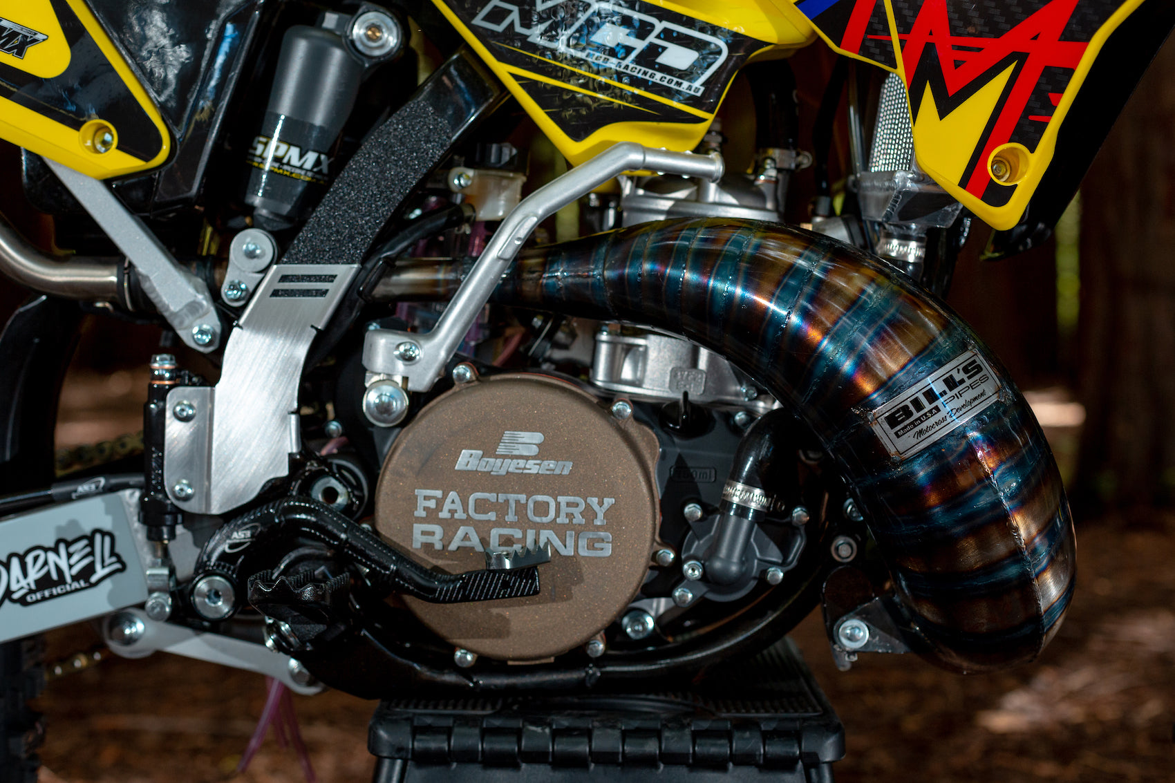 AS3 Factory Series Rempedaal & Versnellingspook Zwart