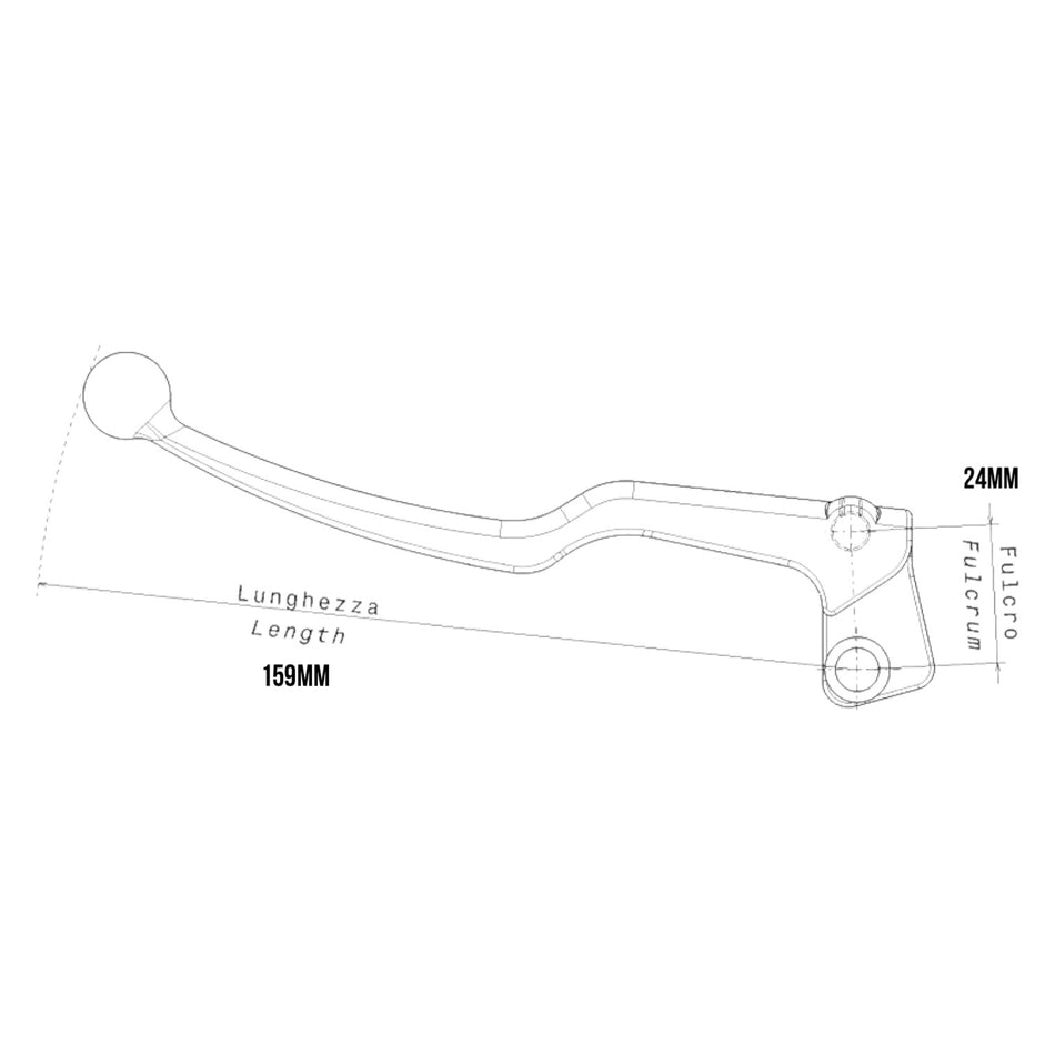 Domino Clutch Lever Assembly