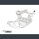 Skidplate met uitlaatpijpbeschermer en kunststof bodem voor Beta RR 250, 300, X-Pro 2023-2026
