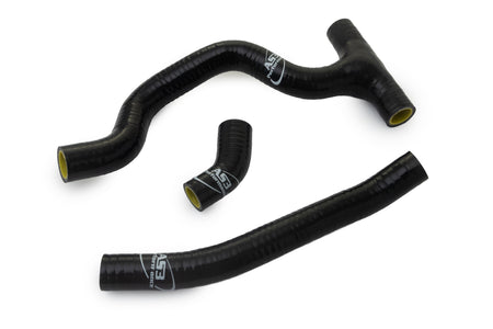 TRIUMPH TF 450 RC 2025 TF 450 E 2026 AS3 PERFORMANCE SILICONE RADIATOR HOSES BLACK