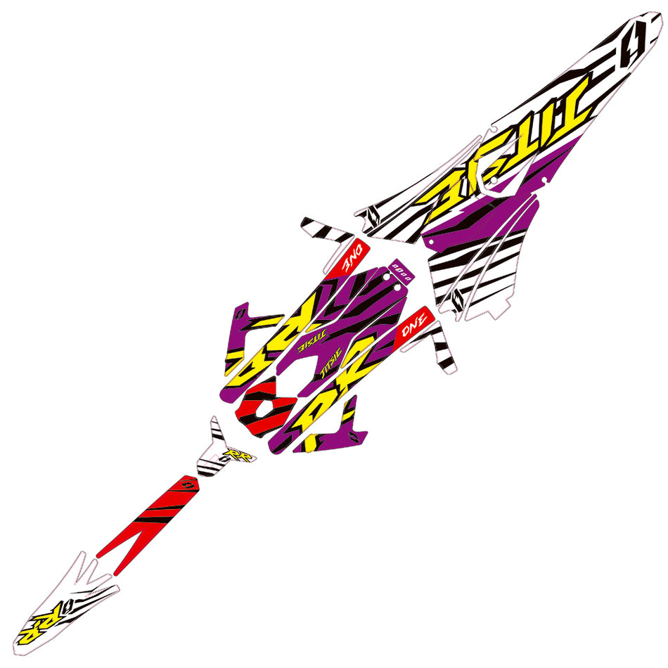 Jitsie Sticker Kit Retro TRS One 16-26