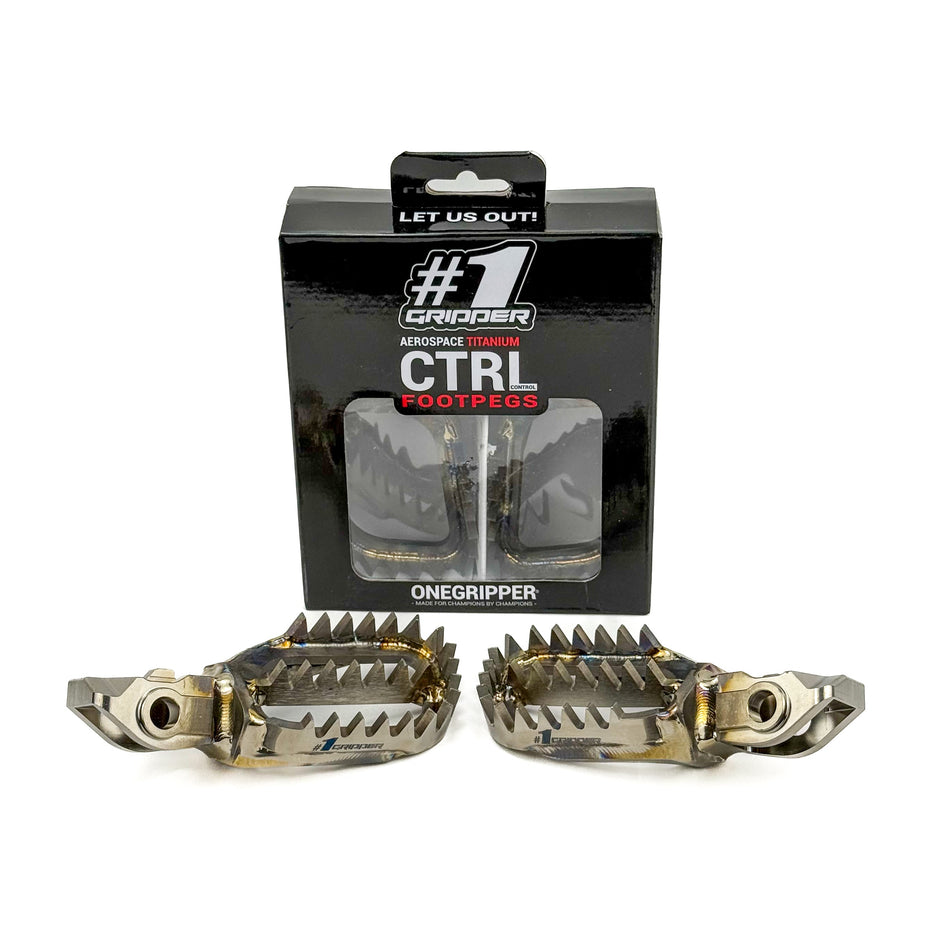 ONEGRIPPER - Titanium CTRL Ultra - Grip Footpegs - 01 - 5D5B