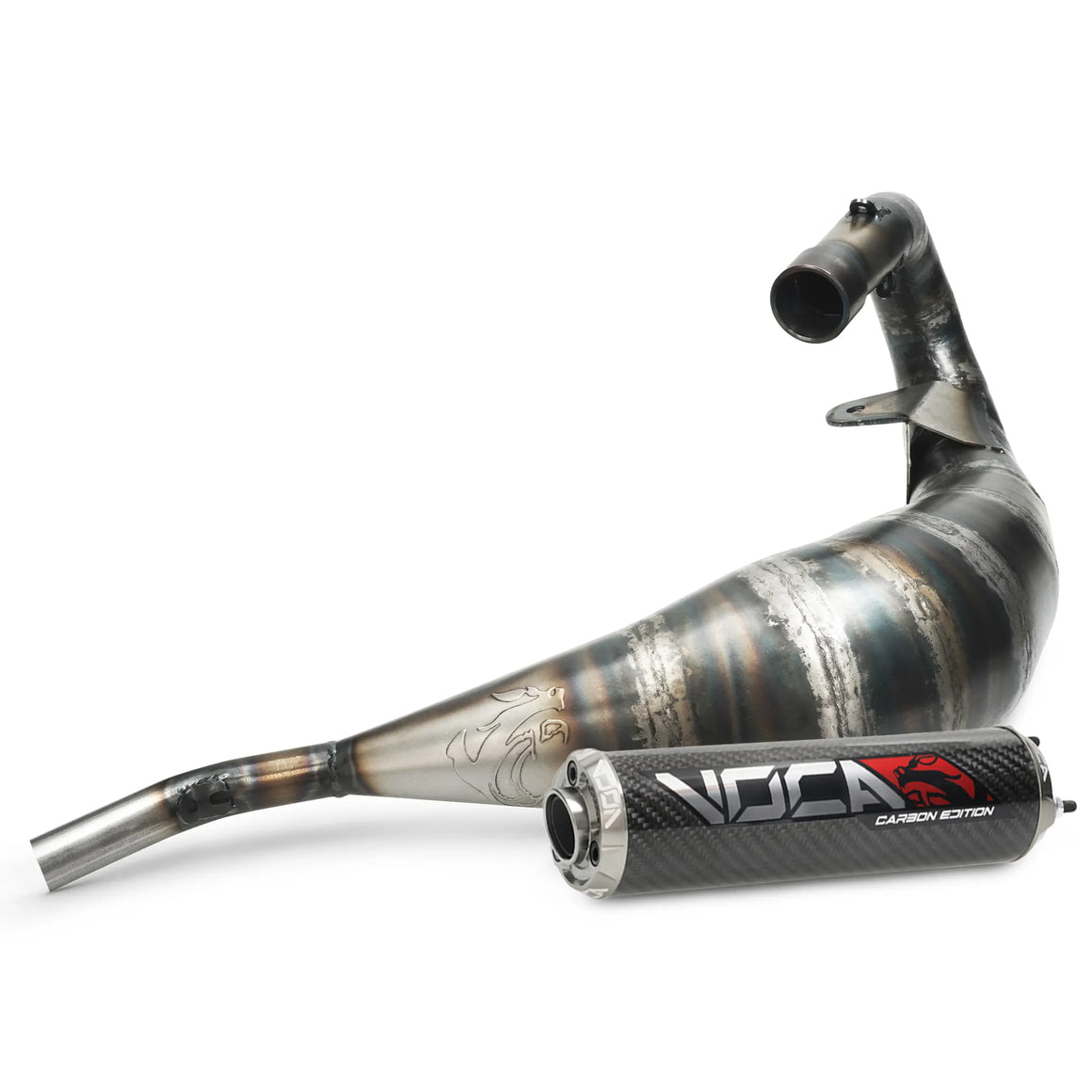 VOCA Cross Carbon uitlaat 80/90cc – Rieju MRT 50