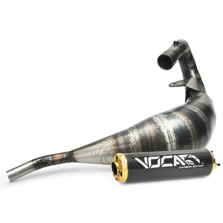 VOCA Cross Carbon uitlaat 80/90cc – Rieju MRT 50