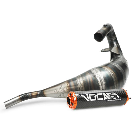 VOCA Cross Carbon uitlaat 80/90cc – Rieju MRT 50