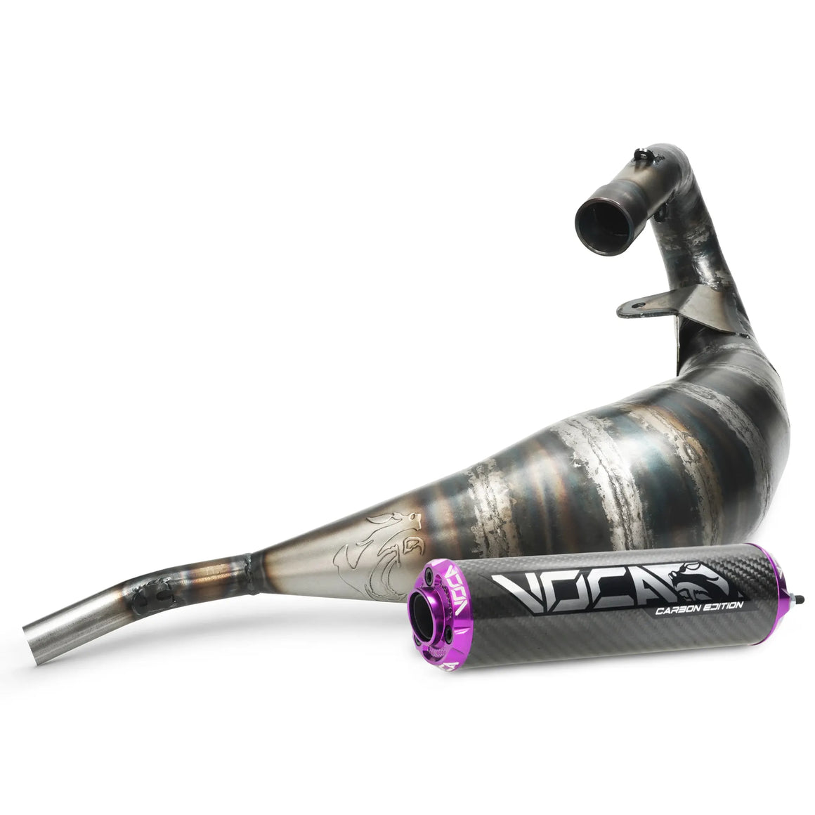 VOCA Cross Carbon uitlaat 80/90cc – Rieju MRT 50