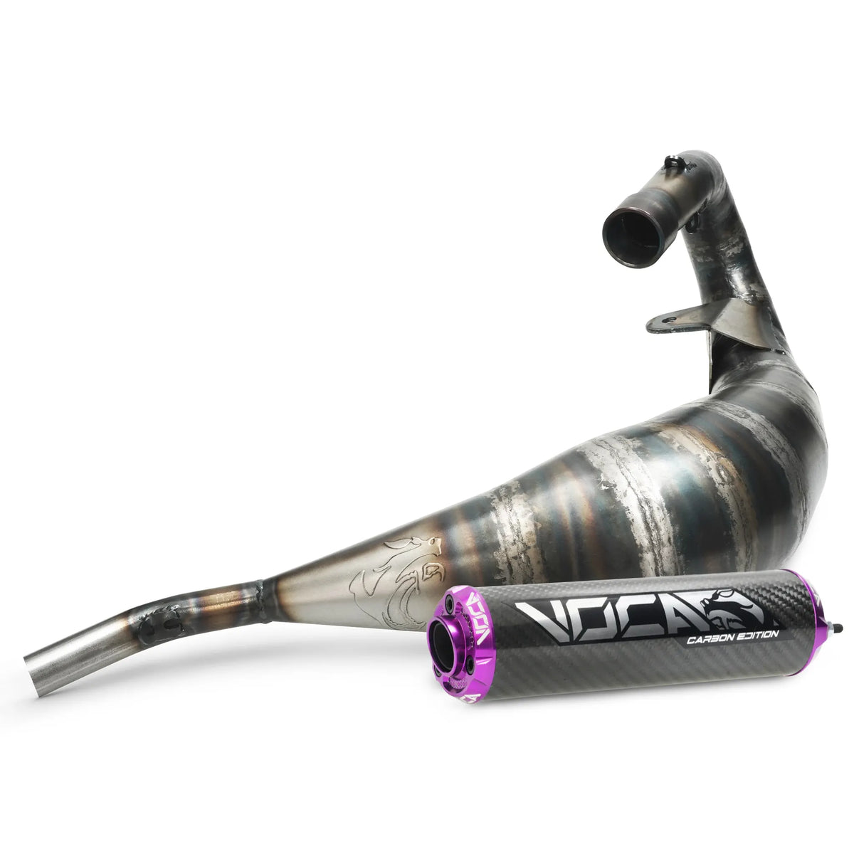 VOCA Cross Carbon uitlaat 80/90cc – Rieju MRT 50