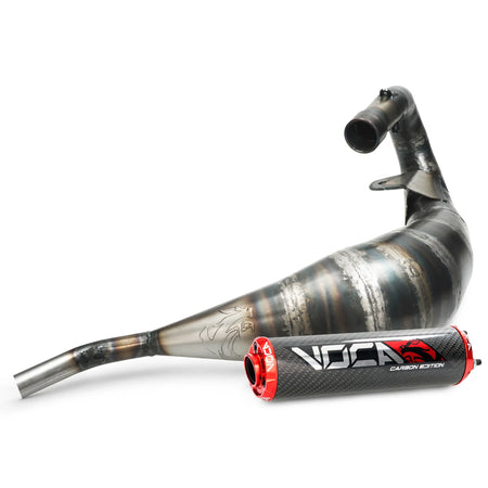 VOCA Cross Carbon uitlaat 80/90cc – Rieju MRT 50