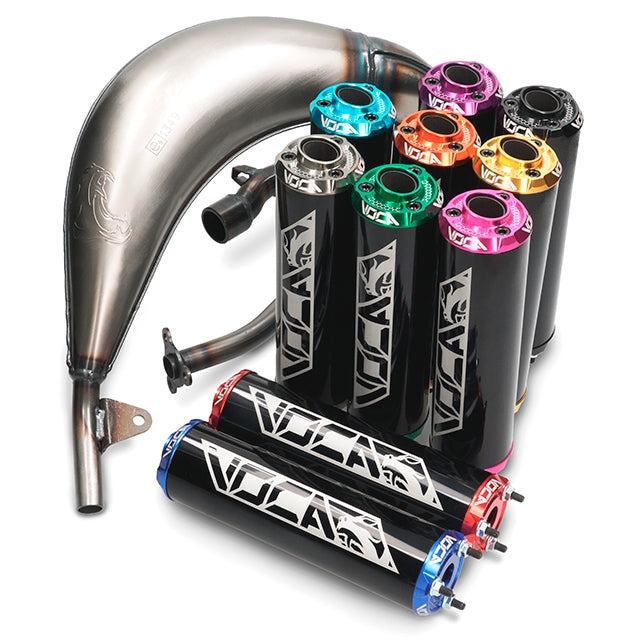 VOCA Cross uitlaat 50/70cc (CE) – Beta RR Enduro / SM 50 (2012-2020)