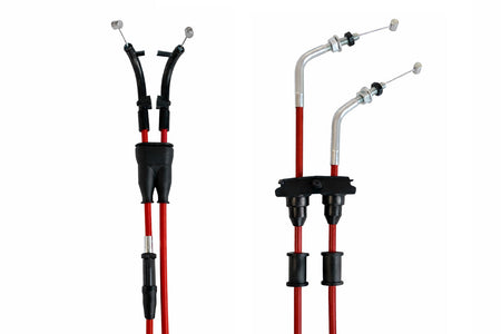 FANTIC XXF 450 2022 XEF 450 2022-2024 AS3 VENHILL FEATHERLIGHT THROTTLE CABLES RED