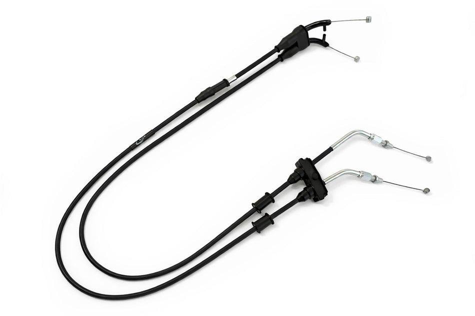 YAMAHA YZ 450 F 2023-2026 YZ 450 FX 2024-2026 AS3 VENHILL FEATHERLIGHT THROTTLE CABLES BLACK