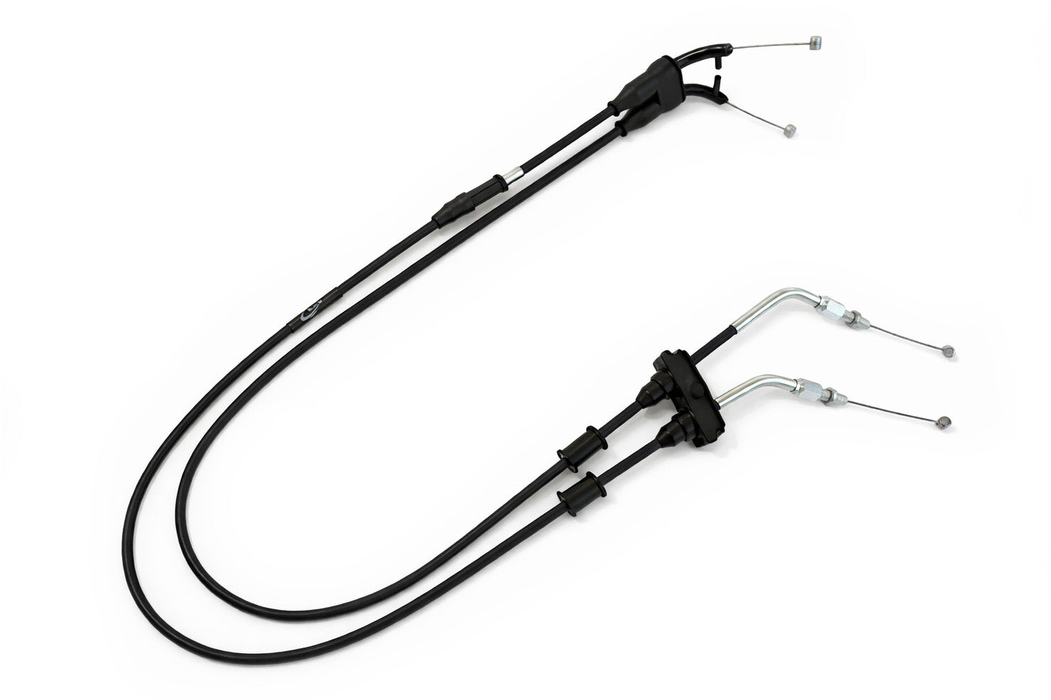 YAMAHA WR 450 F 2024-2026 AS3 VENHILL FEATHERLIGHT THROTTLE CABLES BLACK