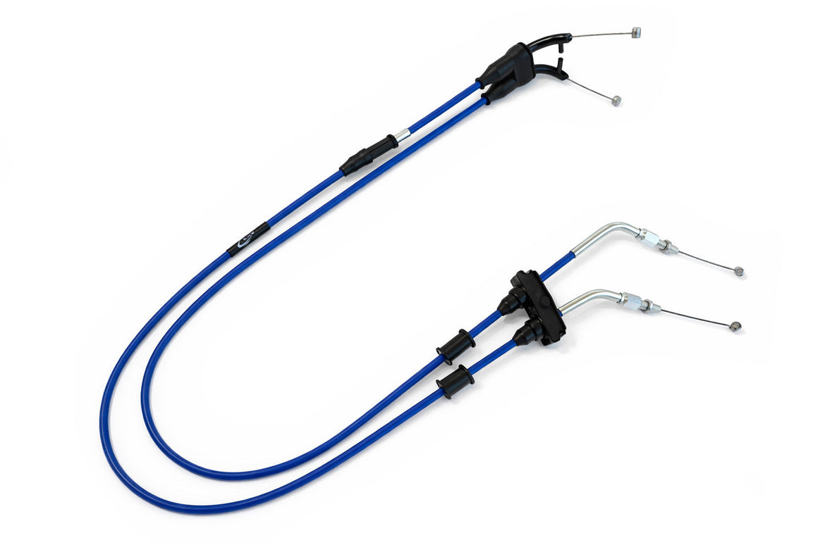 YAMAHA WR 250 F 2025-2026 AS3 VENHILL FEATHERLIGHT THROTTLE CABLES BLUE