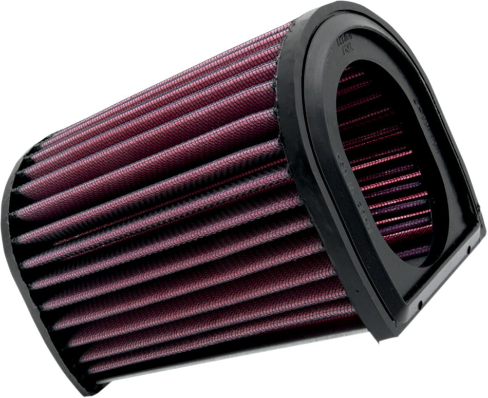 K&N High-Flow luchtfilter en onderdelen zwart - Yamaha