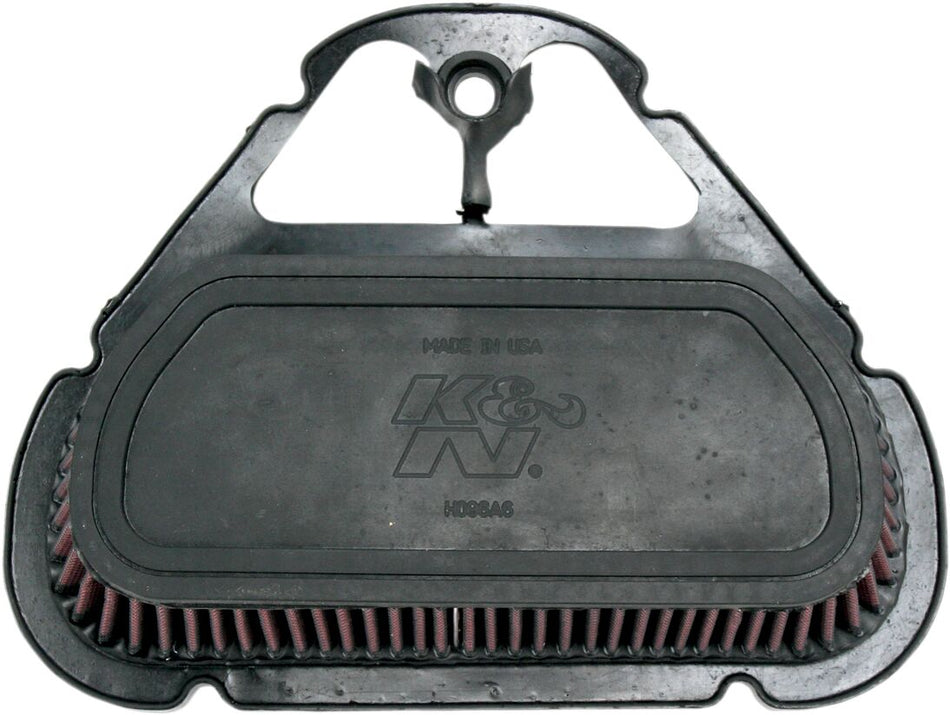 K&N High-Flow luchtfilter en onderdelen zwart - Yamaha