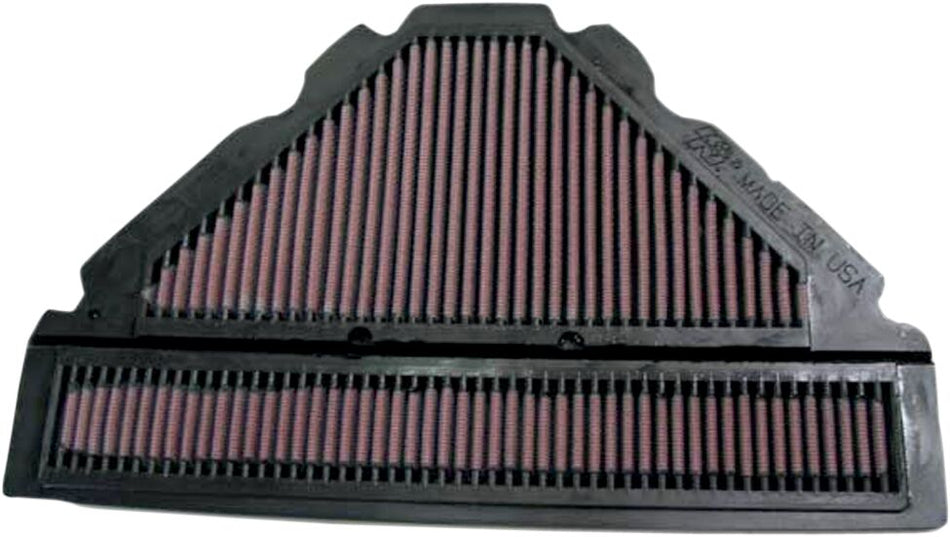 K&N High-Flow luchtfilter en onderdelen zwart - Yamaha