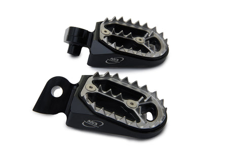 AS3 Factory Series Voetsteunen Zwart