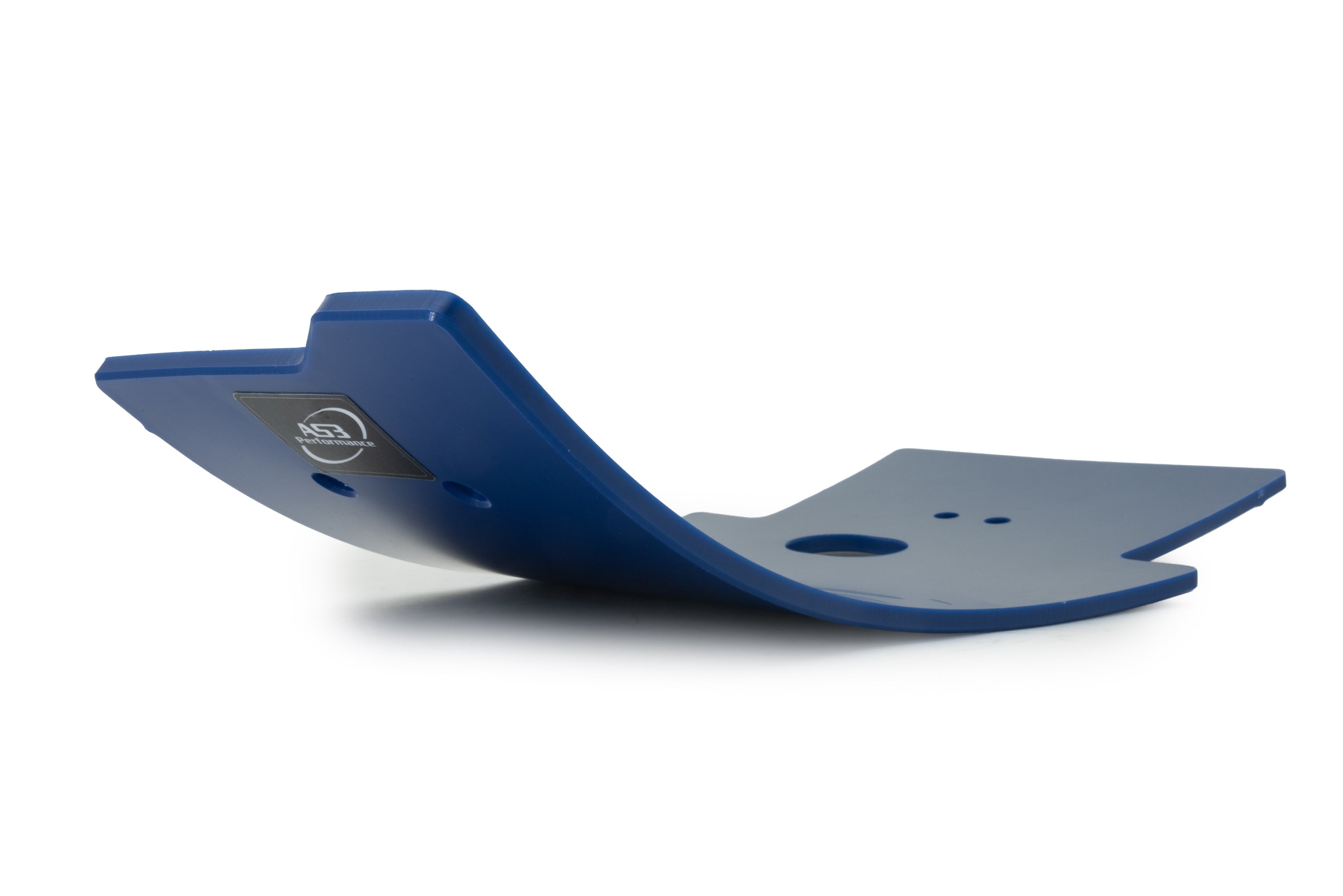 YAMAHA YZ 125 2006-2025 AS3 DTC PLASTIC SKID PLATE BLUE